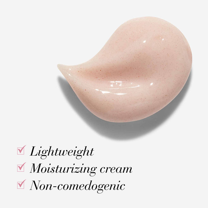 Lightweight, moisturising cream, non-comedogenic