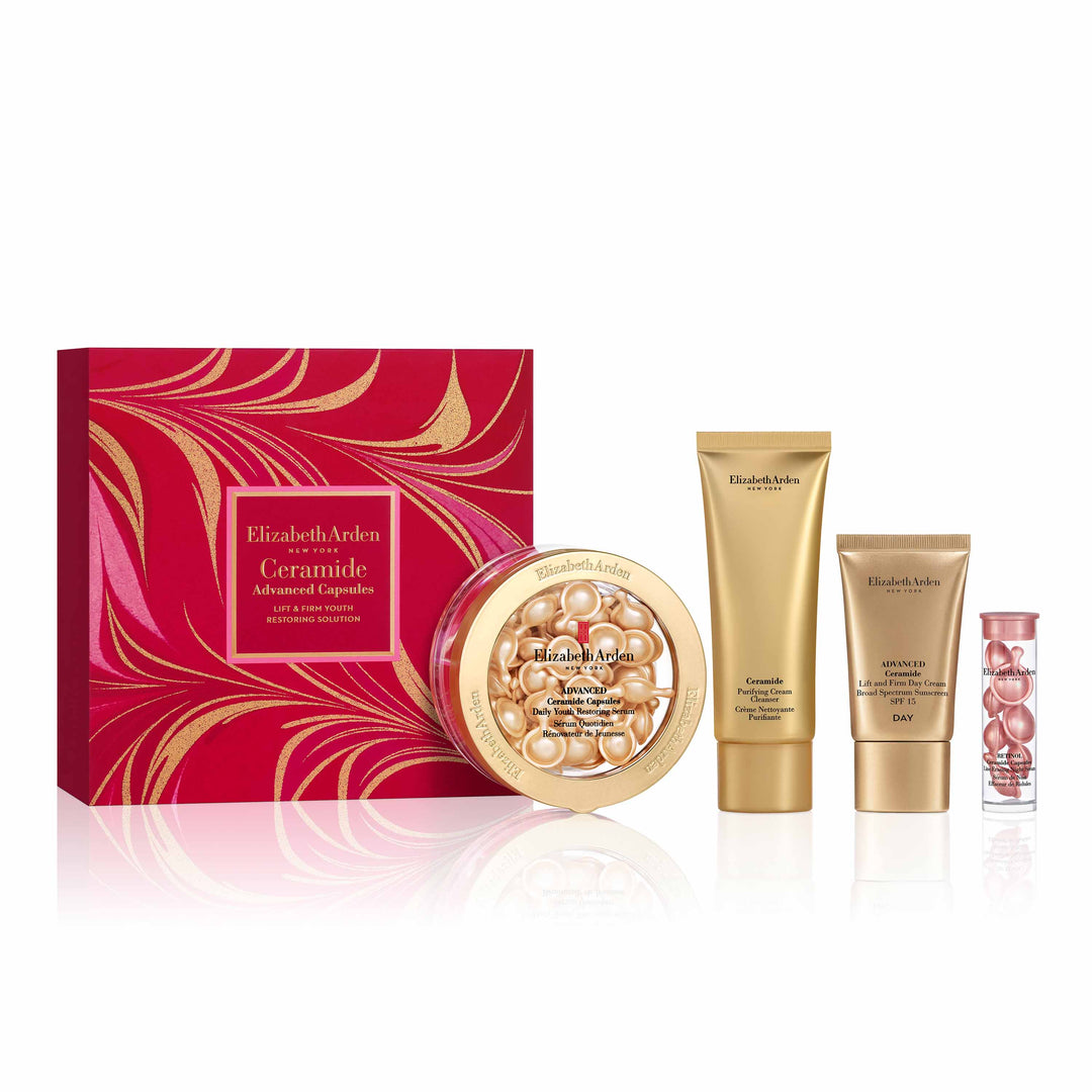 Advanced Ceramide Lift and Firm Youth Restoring Solutions, 4-Piece Set