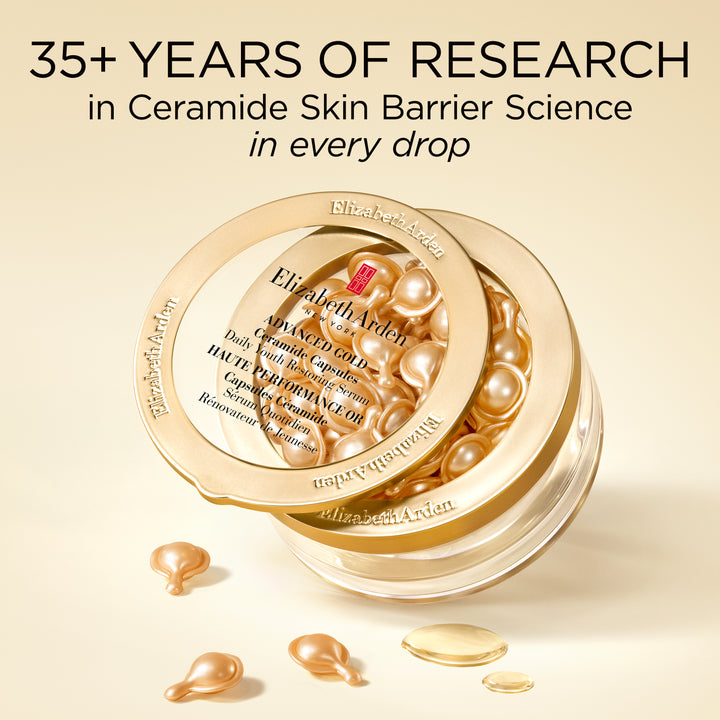 Advanced Gold Ceramide Capsules Daily Youth Restoring Serum