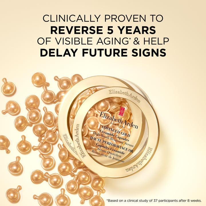 Advanced Gold Ceramide Capsules Daily Youth Restoring Serum