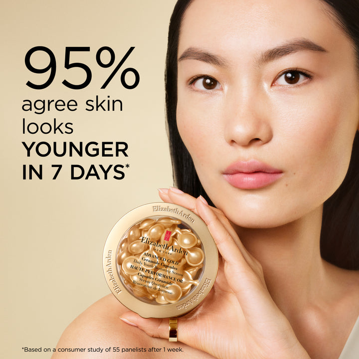 Advanced Gold Ceramide Capsules Daily Youth Restoring Serum