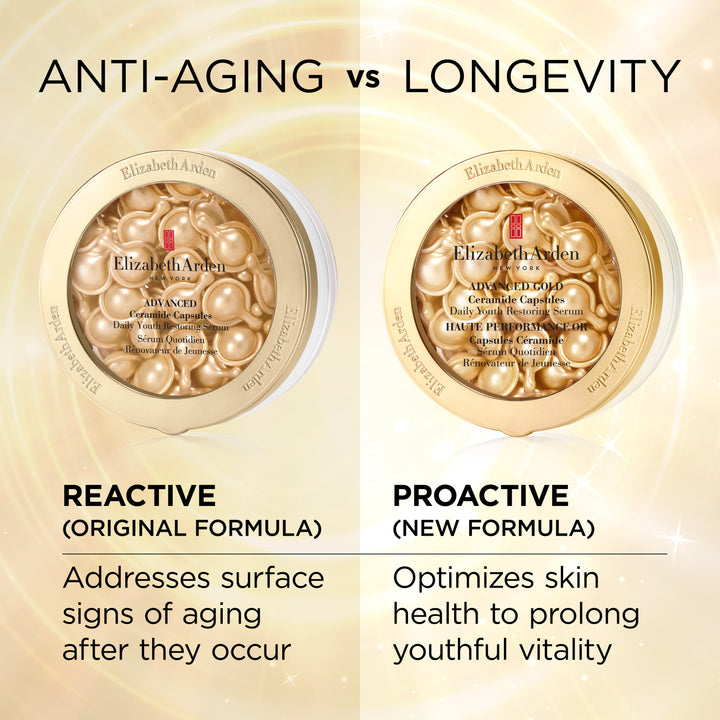 Advanced Gold Ceramide Capsules Daily Youth Restoring Serum