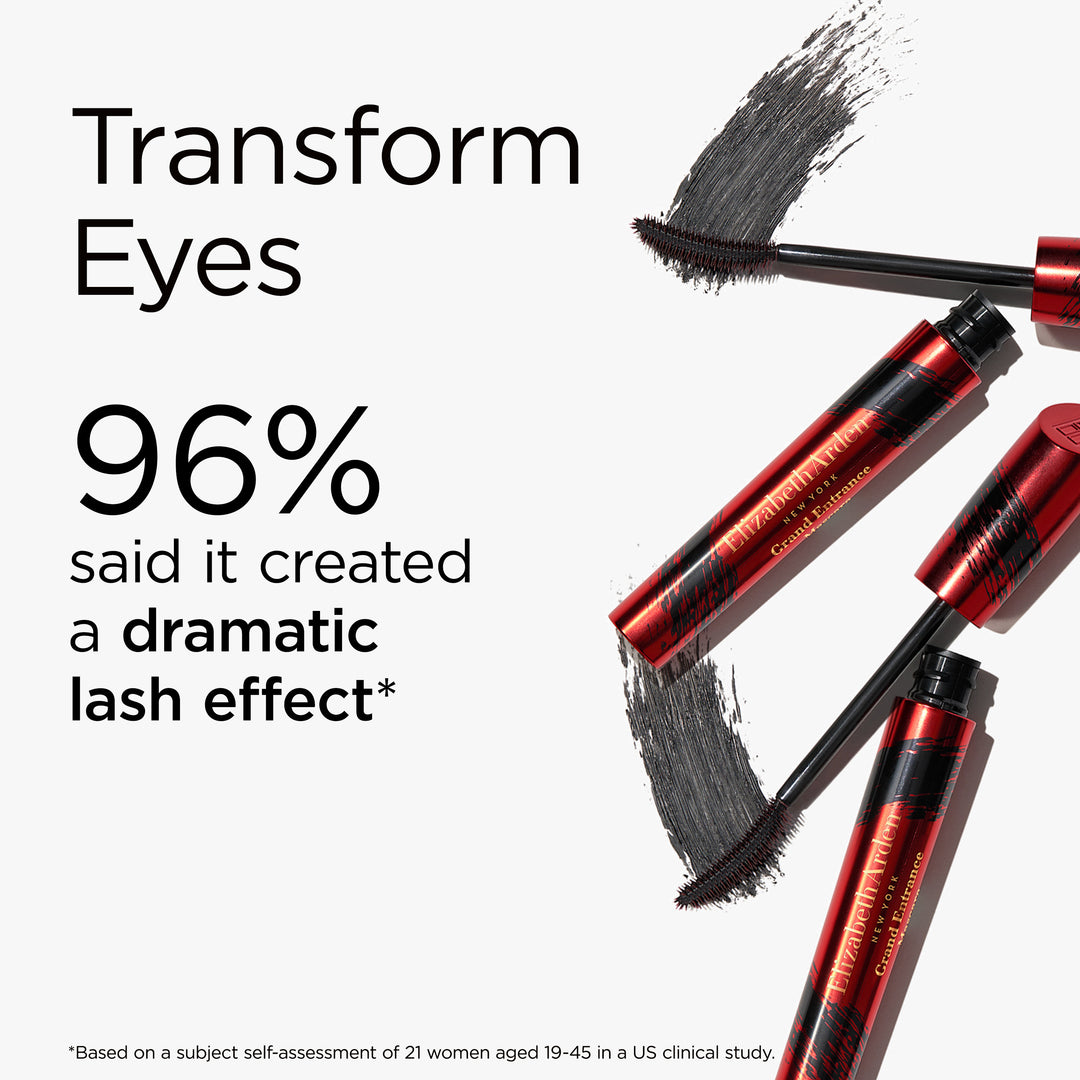 Transform Eyes: 96% said it created a dramatic lash effect*. Based on a subject self-assessment of 21 women aged 19-5 in a US clinical Study.