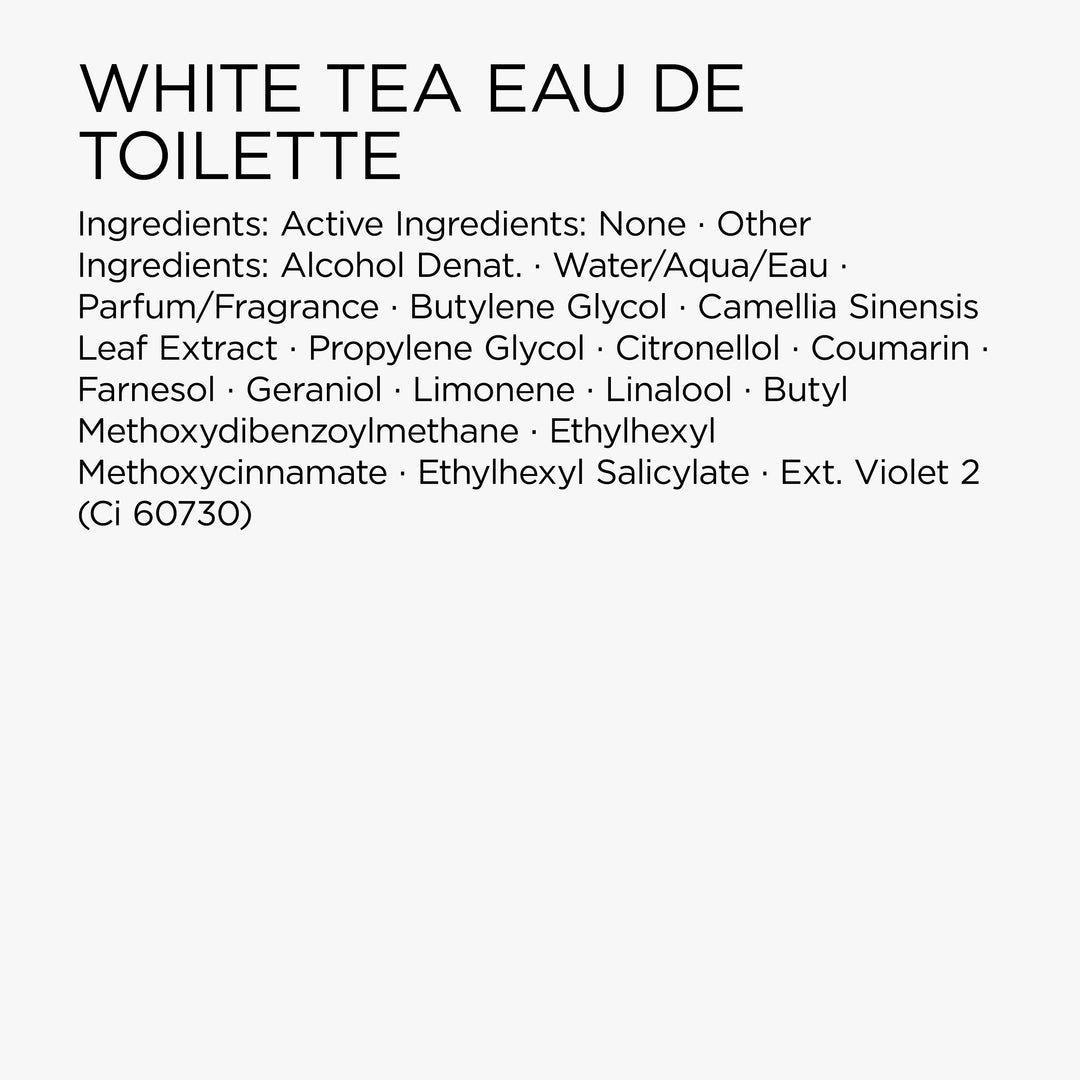 White Tea Collection Mini Coffret Set