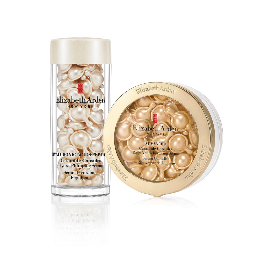Hyaluronic Acid + Peptides Ceramide Capsules 60-Piece and Advanced Ceramide Capsules 60-Piece Bundle