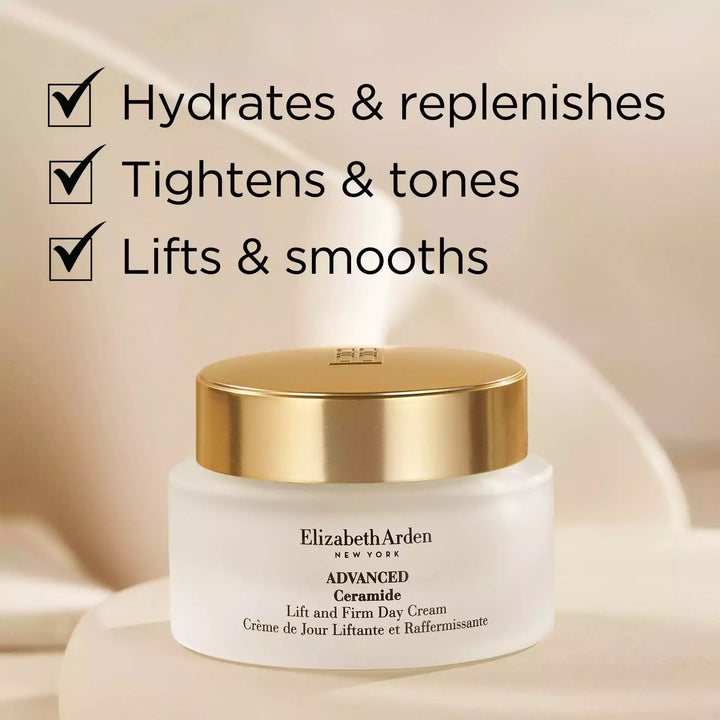 Hydrates and replenishes, tightens and tones, lifts and smooths