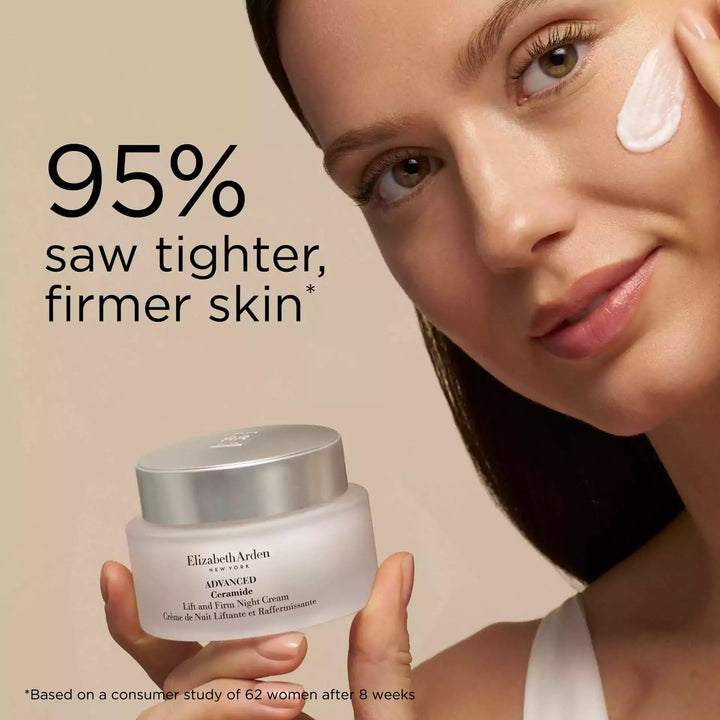 95% saw tighter, firmer skin* *Based on a consumer study of 62 women after 8 weeks