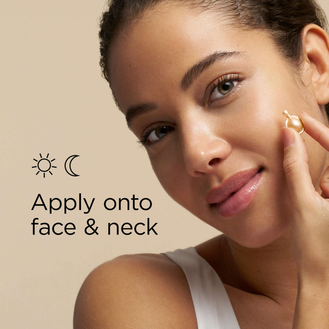 Fo Day and Night use. Apply onto face and neck.